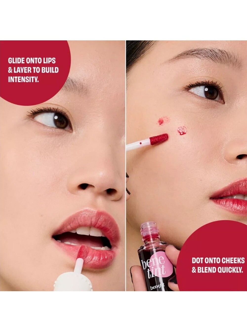 BENEFIT BENETINT ROSE TINTED LIP & CHEEK STAIN. - Picture 6 of 9